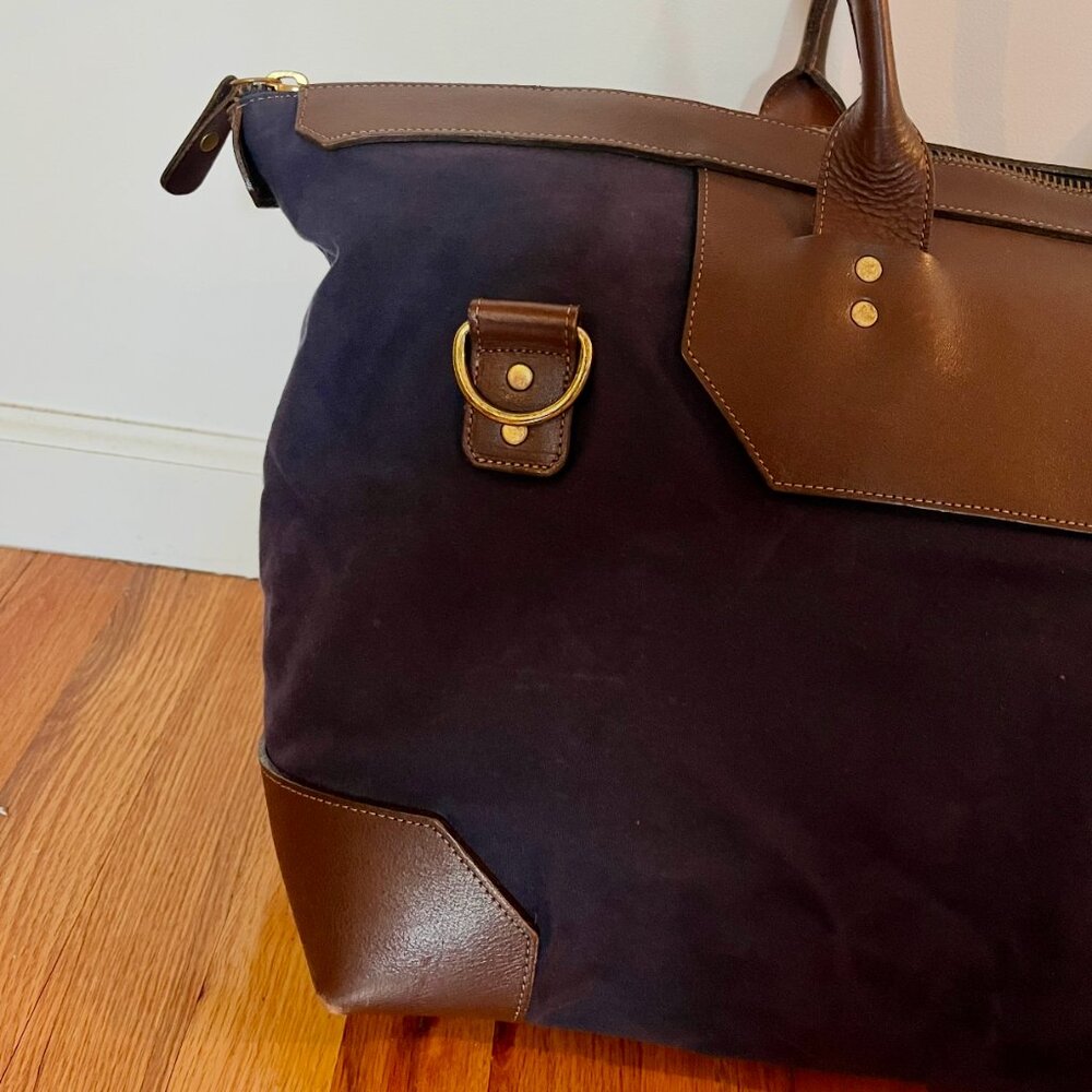 Banker's Waxed Canvas Weekend Duffle Bag - Ernest Alexander